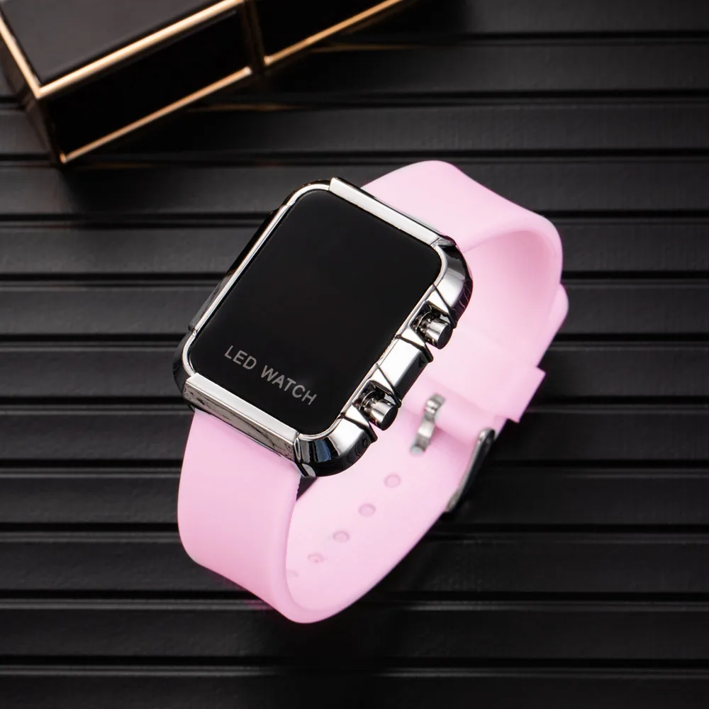 Digital Wrist Watches for Women Top Brand Luxury Ladies Wristwatches Sports Stylish Fashion LED Watch Women