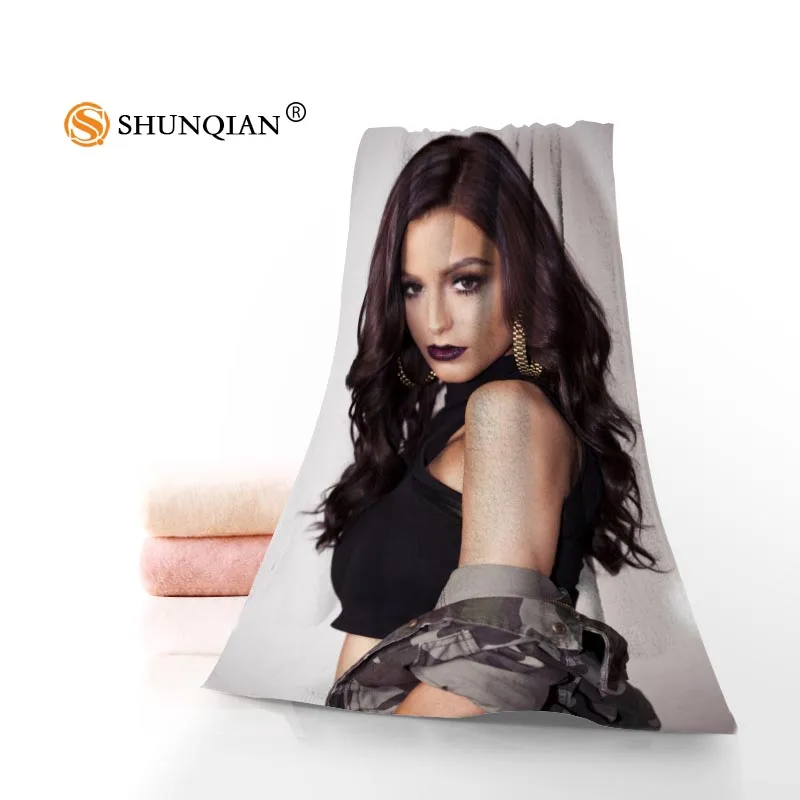 Пользовательские Cher Lloyd 35x75 см полотенце для лица s facmarleth бамбуковое волокно мочалка быстросохнущее спортивное полотенце
