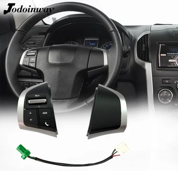 

Multi-Function Steering Wheel Button Radio Audio Music Volume Bluetooth Control Switch For Isuzu D-Max 2016 2017 2018 DMAX