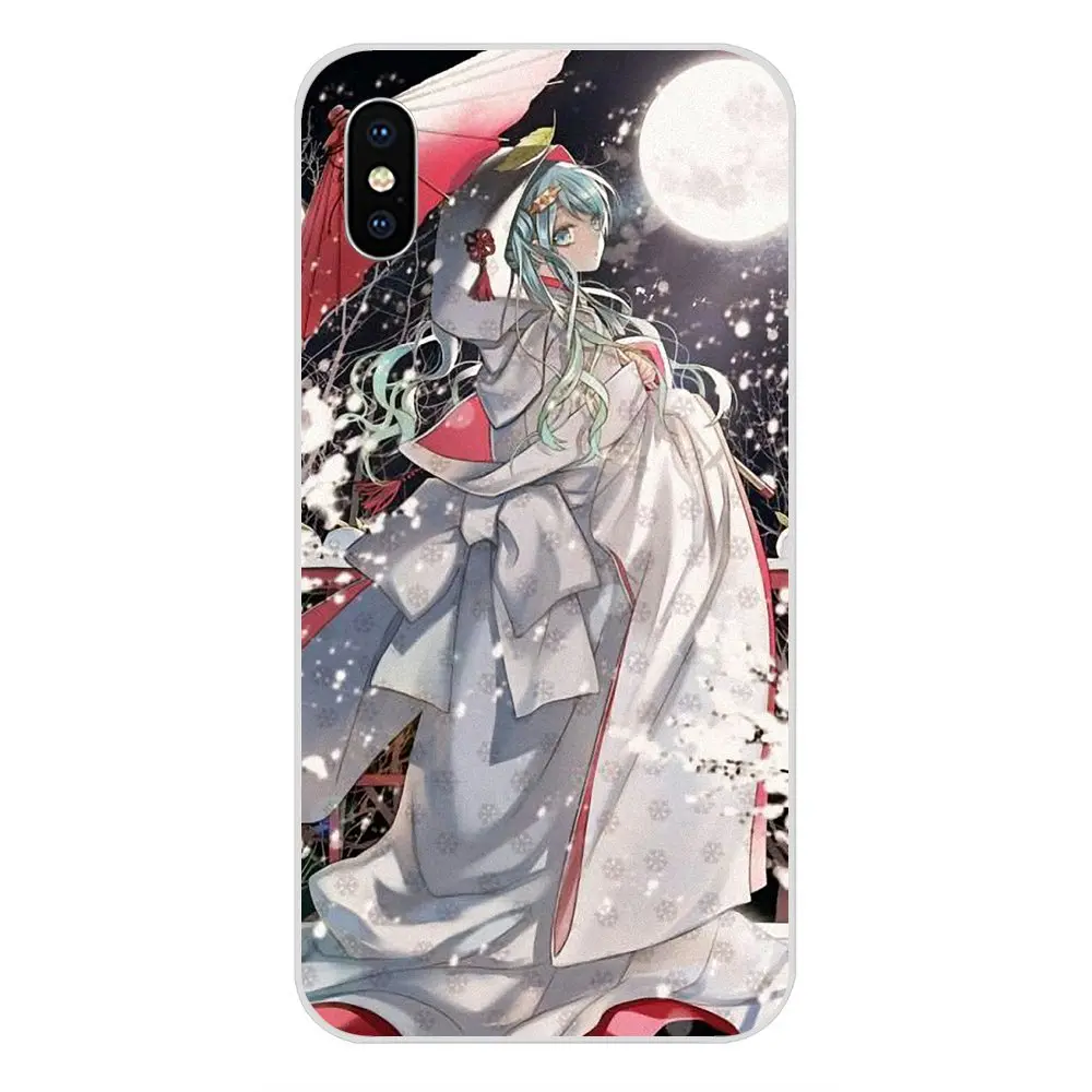 Hatsune Miku Vocaloid Yuki Snow Broccoli аксессуары для телефонов Чехол Xiaomi Redmi Note 2 3S 4 4A 4X5 5A 6 6A Pro