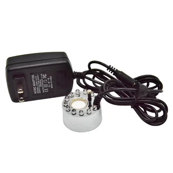 

HC010-S1-16Fashion Ultrasonic Mist Maker Fogger Water Fountain Pond Atomizer Air Humidifier 12 LED With Adapter