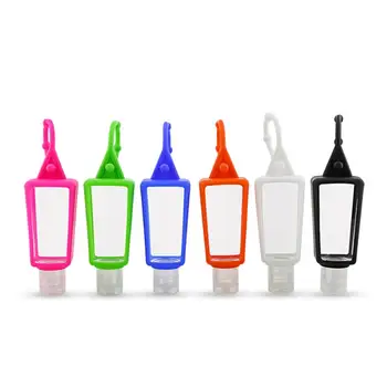 

With Hook Refillable Bottles Outdoor Travel Accessory For Shampoo Hand Washing Comestic Mini Container Liquid Silicone Empty