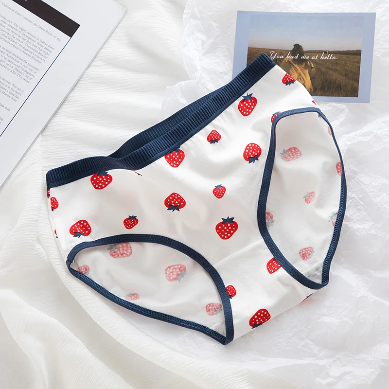 Girls Underwear Strawberry Briefs Cotton Panties for Girls Kids Short Briefs Children Underpant12