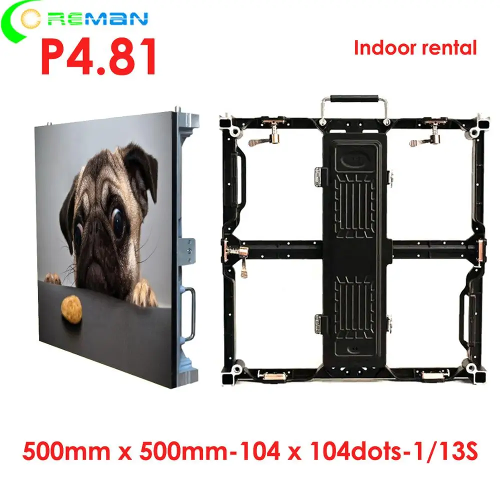 

Attact costomers wide viewing angle led display panels surface mounted giant led advertising screen P3.91 P4.81