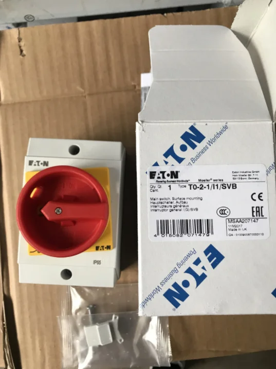 Moeller Eaton T0-2-1/I1/SVB T021I1SVB Switch 20A-новый | Безопасность и защита