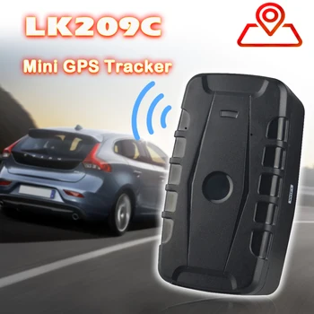 

High Quality GPS Vehicle Tracker LK209C Waterproof Car Locator Remoting Monitoring Device Overspeed alert Shaking sensor alert