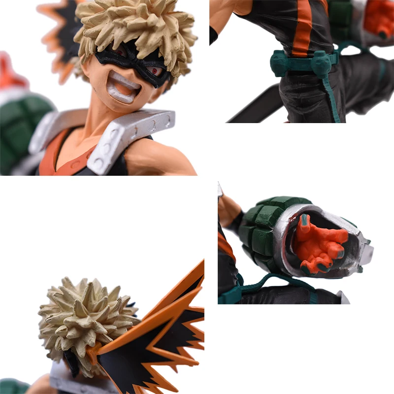 17-20 cm Anime Figure My Hero Academia PVC Smack Izuku Midoriya Shouto Todoroki Katsuki Boku Amazing Heros Toys Dolls Gift
