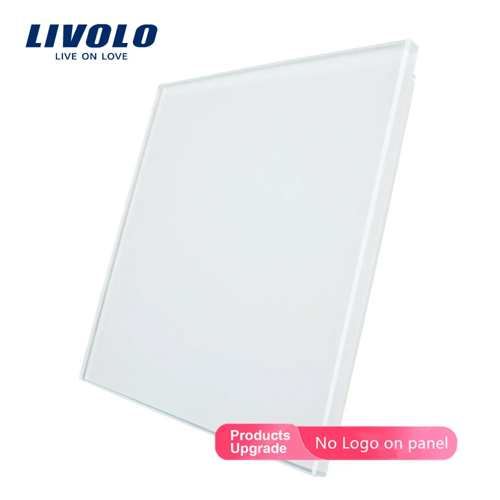 Livolo/Стандартный пустой Стекло Панель, все пустые(для отделки стен), Стекло Панель, а не переключатель, C7-C0-11/12/13/15(4 цвета), нет входа