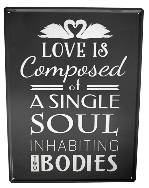 

Tin Sign Sayings Love