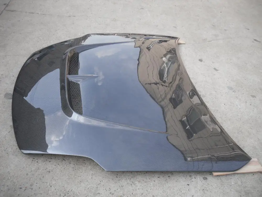 Для 2002-2005 350Z Z33 вентилируемая бленда CF углеродное волокно