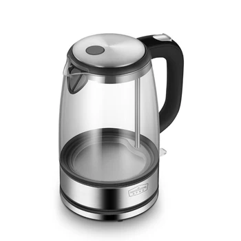 

TOPCREATING DK450 1.7L/1800W Stainless Steel Glass Electric Water Kettle Temperature Color Light Display Electric Kettle
