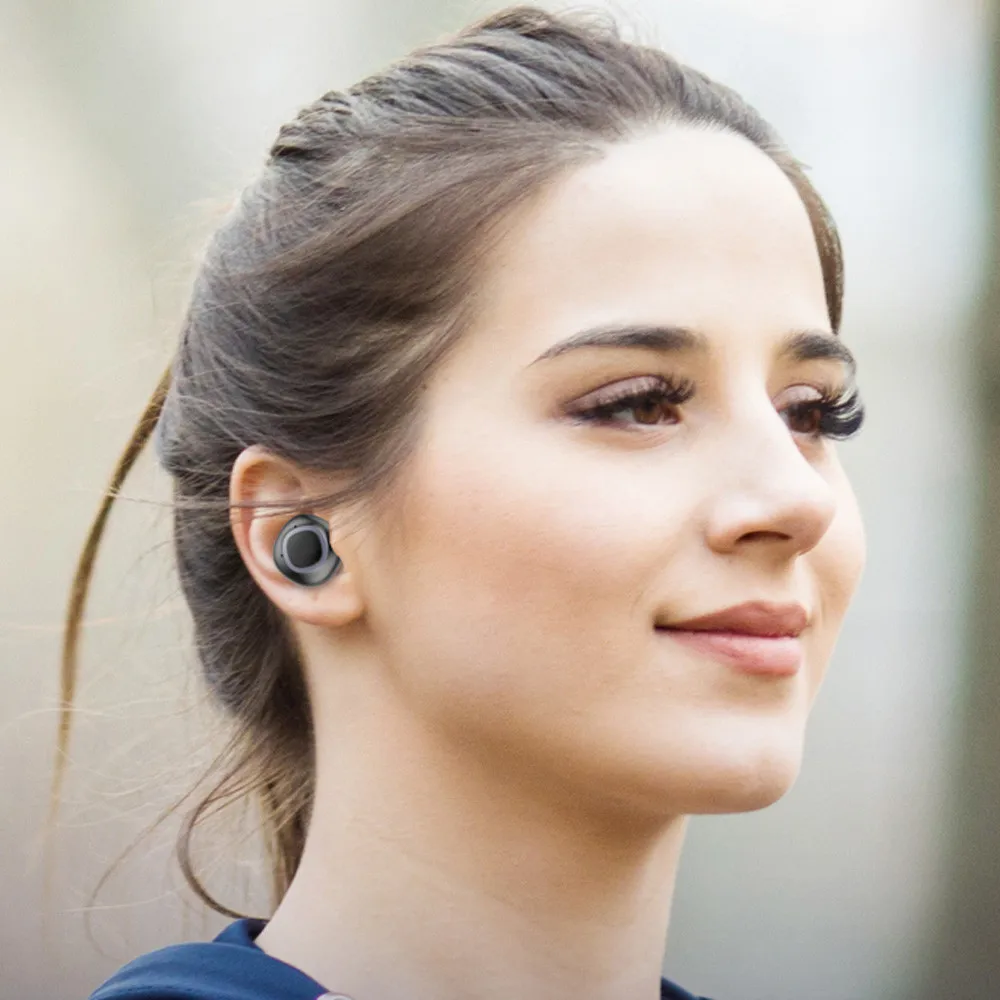 Мини настоящие беспроводные, зеркально-симметричные Bluetooth наушники-вкладыши стерео наушники Спортивная гарнитура предназначена для спорта простая и модная F816
