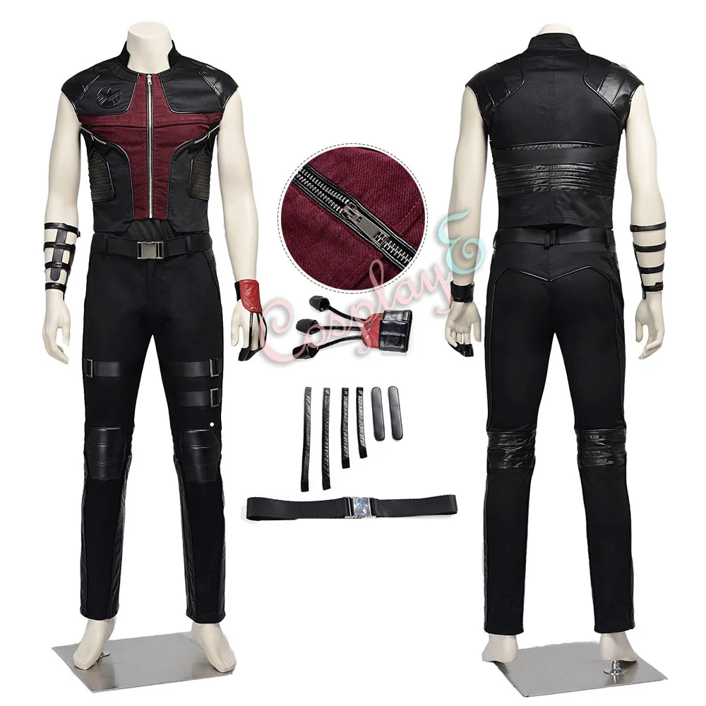 Костюм Hawkeye Мстители Косплей Клинт Бартон Хэллоуин наряд