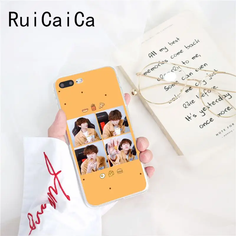 Ruicaica KPOP SEHUN CHANYEOL EXO мягкий чехол для телефона iPhone X XS MAX 6 6s 7 7plus 8 8Plus 5 5S SE XR 10 - Цвет: A10