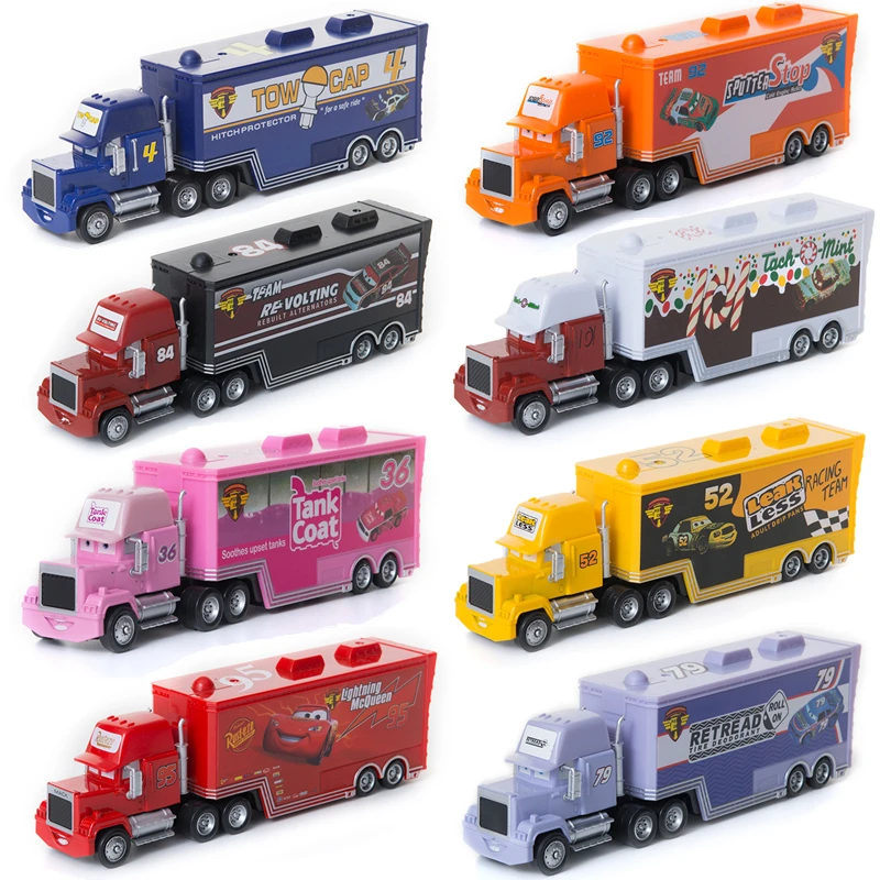 

Disney Pixar Cars 2 3 Toys Lightning McQueen Jackson Storm Mack Uncle Truck 1:55 Diecast Model Car Toy Children Birthday Gift
