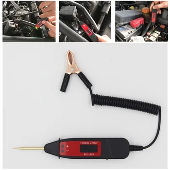 

Special test pen for car maintenance Digital display car voltage test pen Car Electric Voltage Power Test Pen Probe Detector
