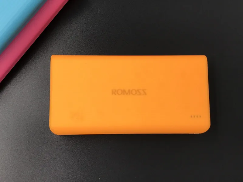 orange Портативный нетоксичный силиконовый мягкий защитный чехол для ROMOSS 20000mAh ROMOSS 10400mAh power DurableBank - Цвет: orange