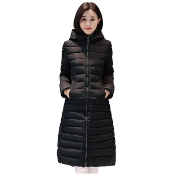 

new Down Coat women Long Down Jacket Women Winter with Hooded Down Coat Winter Oversize Doudoune Jacket Coat Lady Down Parka