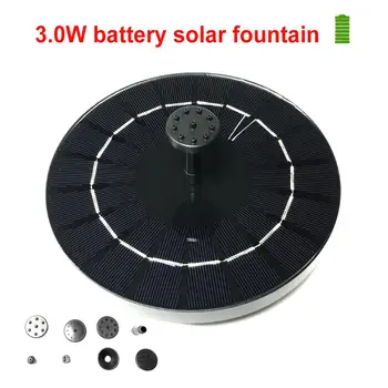 

3W Solar Fountain Floating Outdoor Pool Pond Water Pump Waterfall Garden Water Fountain Pool Pond Aquarium Decoration