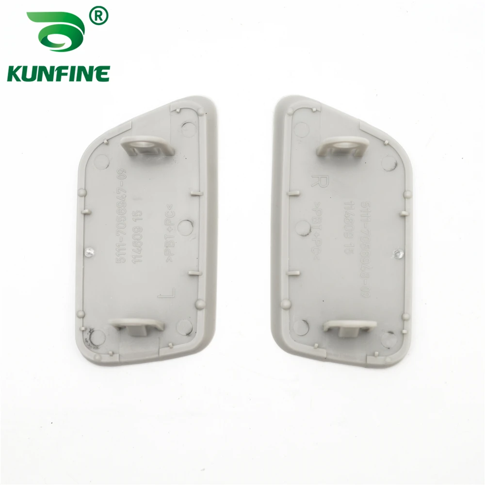 Car Headlamp Washer Cap Front Bumper Headlight Washer Cover No. 51117111741 51117111742