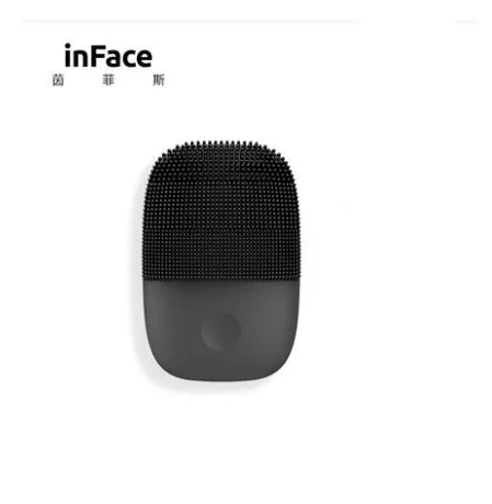 black Xiaomi inFace электрическая глубокая Чистящая Щетка массажная Соник для мытья лица водонепроницаемый силиконовый очищающий крем для лица C2 - Цвет: black