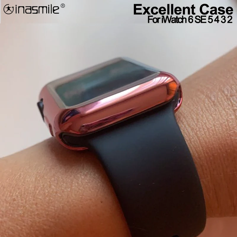 Чехол для Apple Watch Series 3 2 1 38 мм 42 элегантный мягкий прозрачный ТПУ чехол защиты