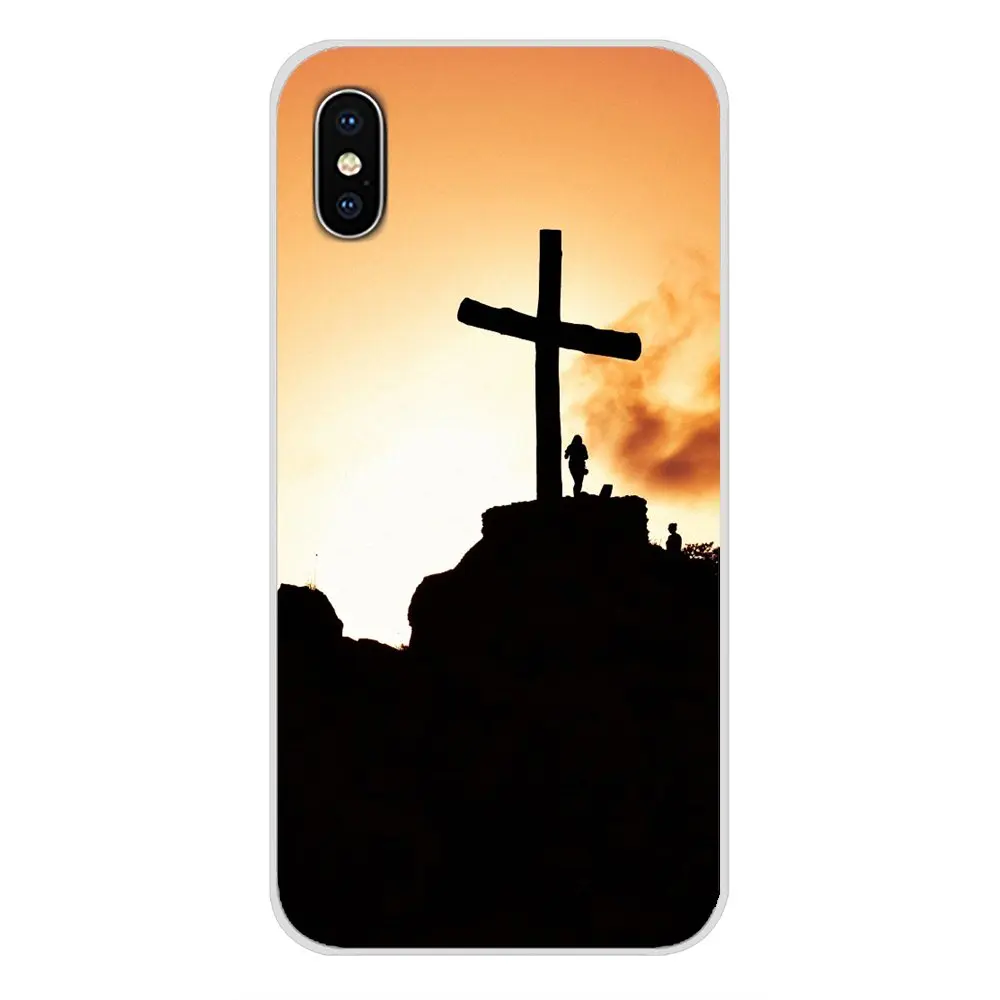 Oriwood Библия Христос христианский крест Модный чехол для телефона huawei Коврики Honor