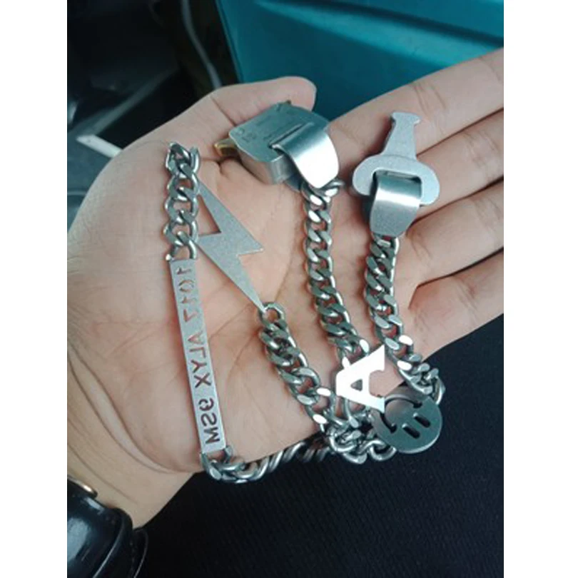 CLASSIC ALYX Hero NECKLACE Men Women 1017 ALYX 9SM Hollow letter 