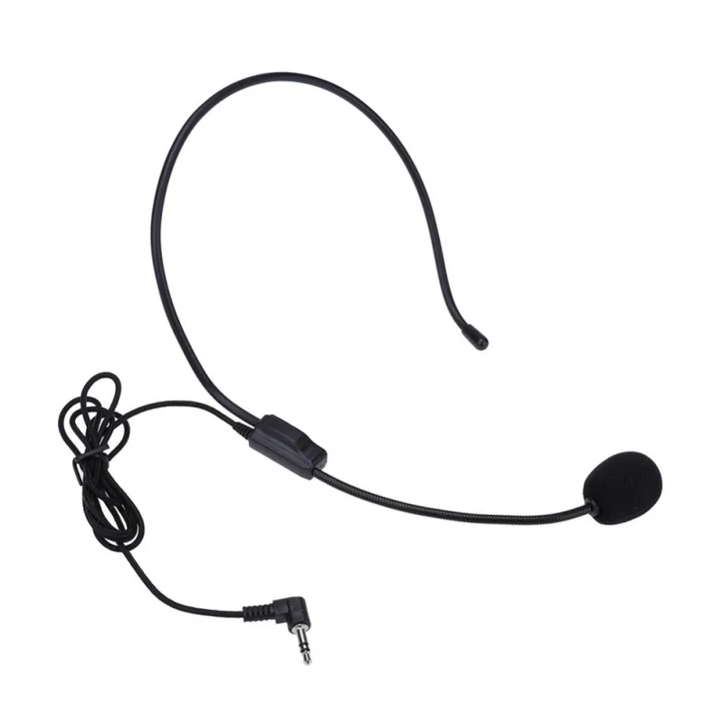 

Mini Portable Microphone Headset Microfone 3.5mm Jack Wire Microphone for Loudspeaker Column Mikrofon for Speaker and Computer