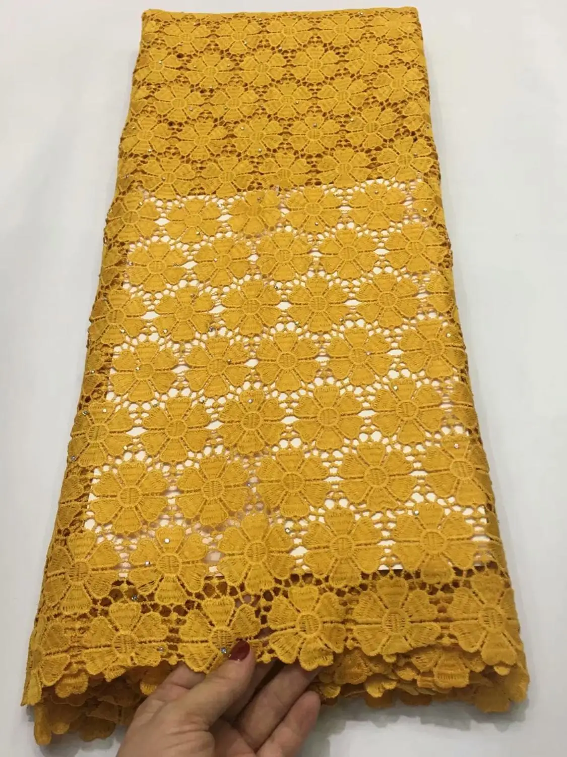 Африканская кружевная ткань высокое качество кружева последняя ткань duabi хлопок кружевная ткань последние гипюровые кружевные ткани 5 ярдов/партия