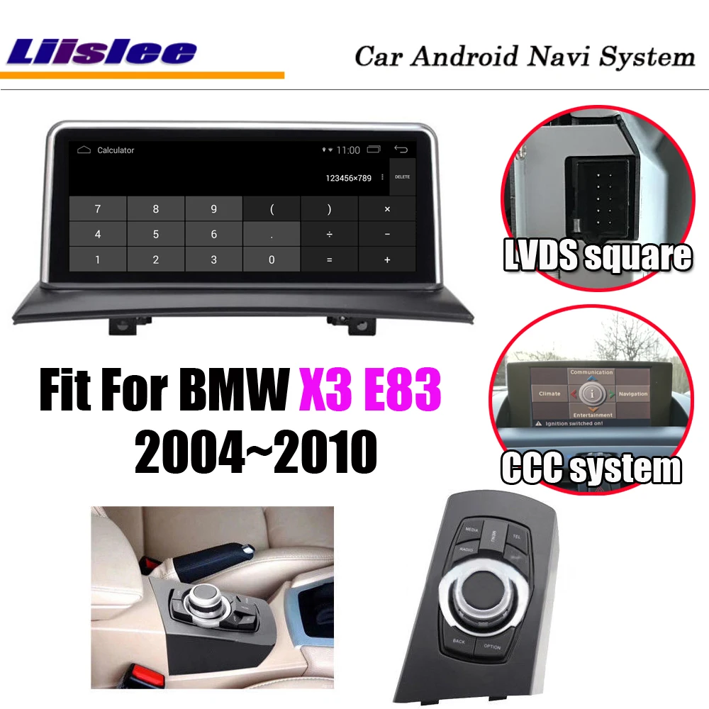 Top Liislee Android 7.1 up For BMW X3 E83 CCC 2004~2010 Stereo Carplay Screen Wifi BT Map GPS Navi Navigation Media System 1 Top Liislee Android 7.1 up For BMW X3 E83 CCC 2004~2010 Stereo Carplay Screen Wifi BT Map GPS Navi Navigation Media System 1