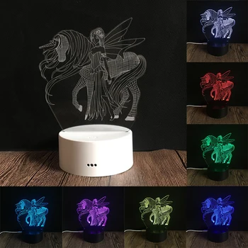 

New 3D LED RGB Lamp Creative 3D LED Night Lights Novelty Illusion Night Lamp Illusion Table Lamp For Home Decorative Light