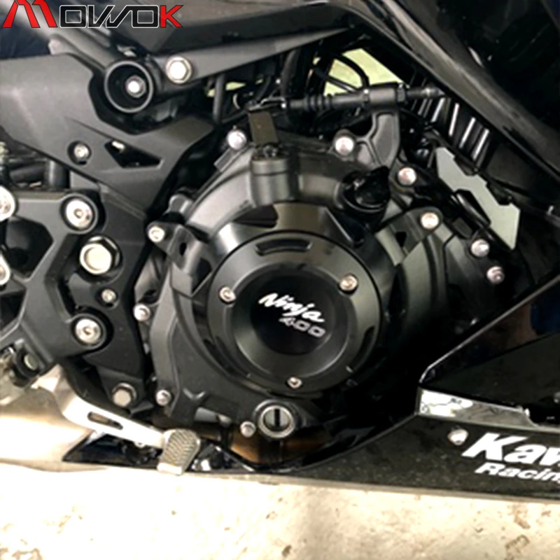 Для KAWASAKI NINJA 400 Z 400 NINJA400 Z400- аксессуары для мотоциклов краш-накладка статора чехол Защита