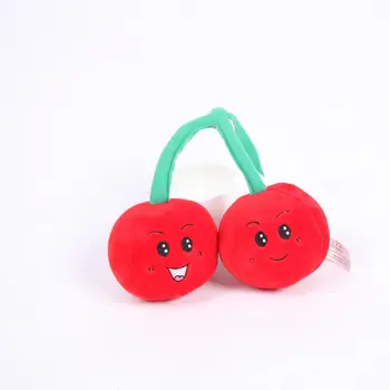 

Mini Cute Small Cherry Fruit Toy Plush Toys Pet Toy Sounding Toys-Washing 018 New Style