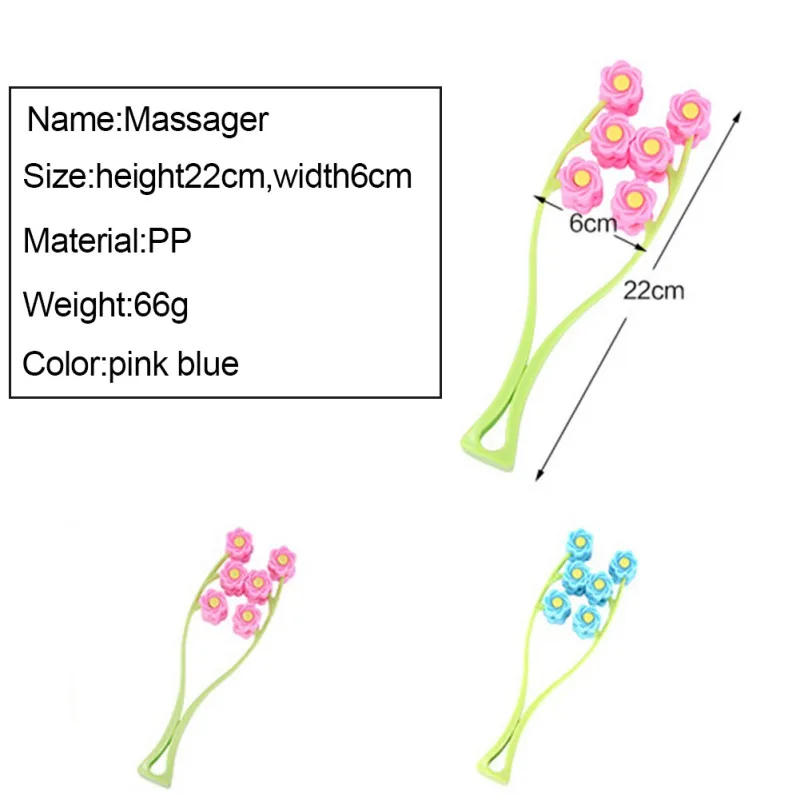 Portable Face Lift Massage Roller Flower Shape Elastic Anti Wrinkle Face-Lift Slimming Face Face Shaper Relaxation Beauty Tools