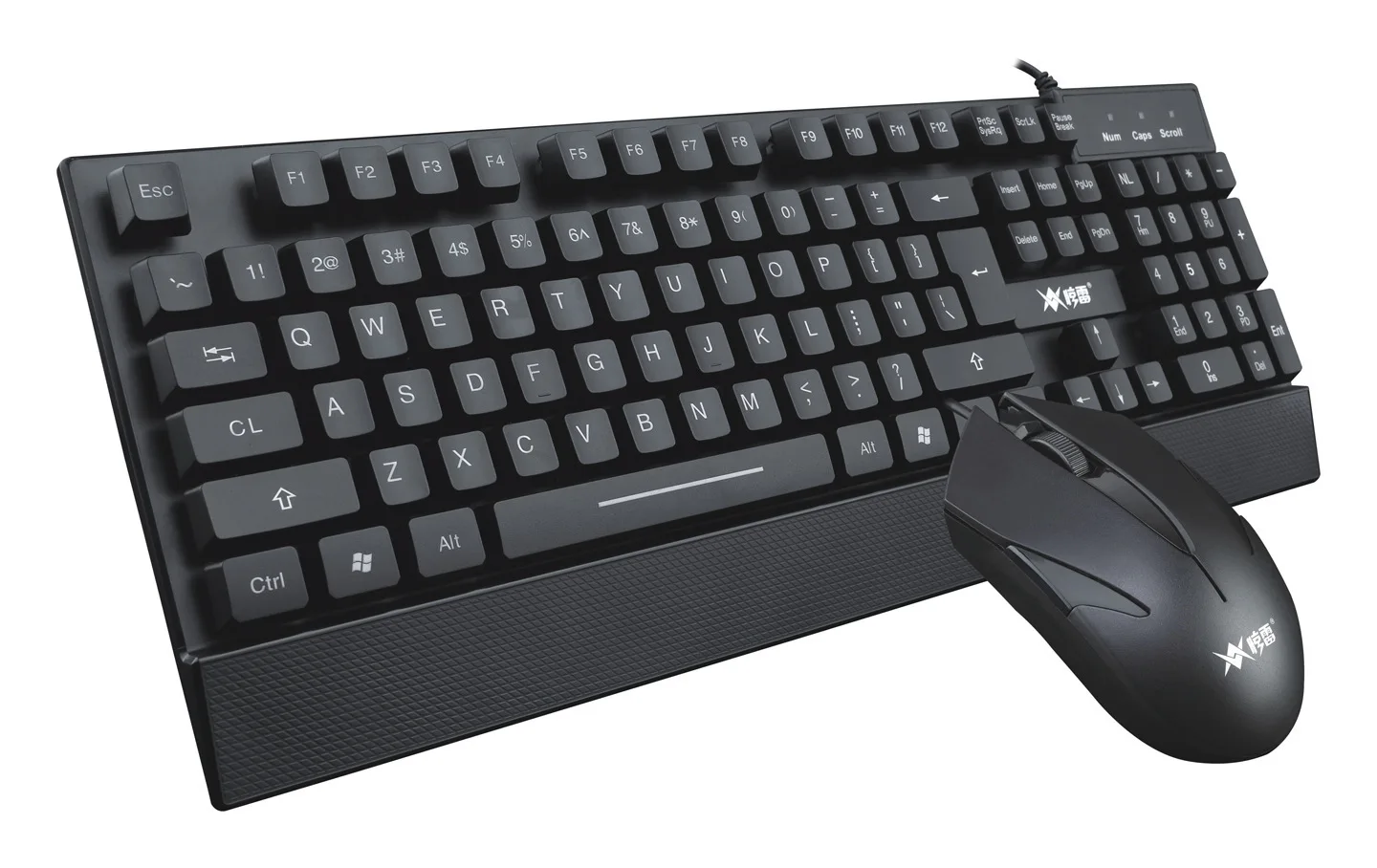 

Thunder KM7000 Laptop Desktop PC Universal Keyboard And Mouse Kit Business Office USB Wired Keyboard And Mouse Suit
