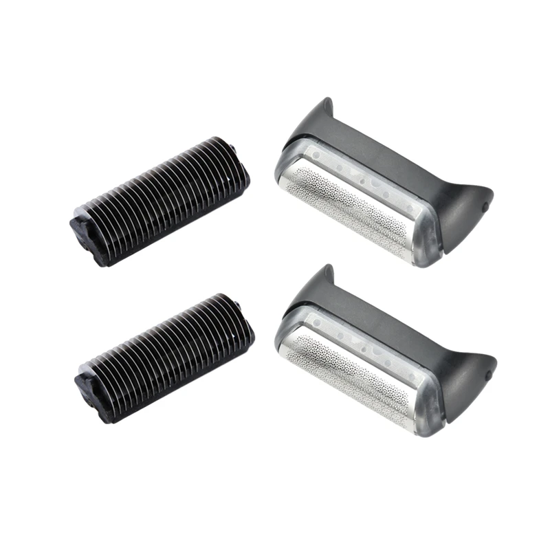 Electric Shaver Shaver Blade Head Electric Shaver Head Shaver 2 Foil & 2 Cutter Head For BRAUN 10B-2776