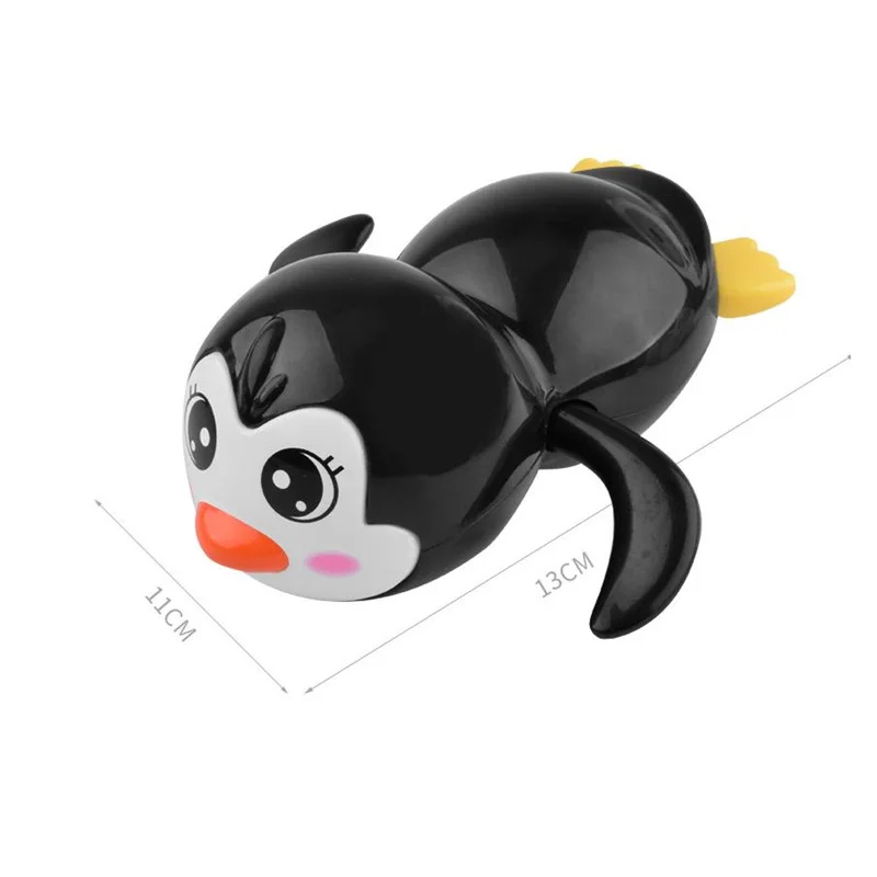 Penguin Мультяшная креативная детская заводная игрушка, плавающие Черепашки, играть в воду, игрушки для детей, бассейн, животные, заводные игрушки - Цвет: Penguin