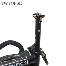 TWTOPSE алюминиевый Подседельный штырь для велосипеда Brompton Anemos YR YT складной велосипед 31,8 мм длина 580 мм Прочный Подседельный штырь для велосипеда 330 г