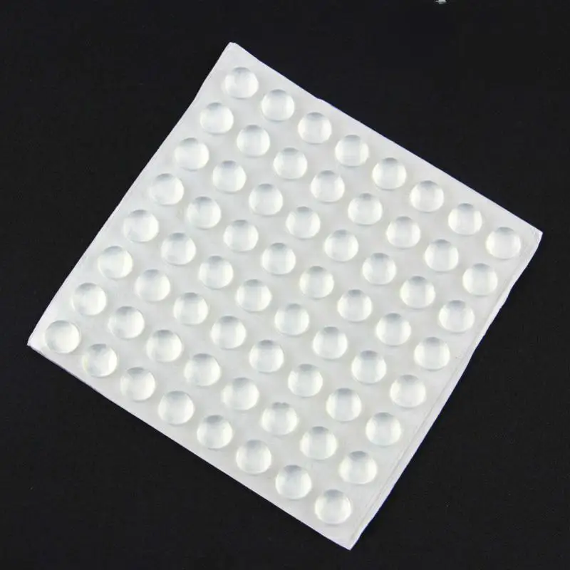 Cabinet Door Bumper silicone door stoppers Of various size Of silicone material For kitchen cabinet self-adhesive damper pad For door stopper 30-100PCS
