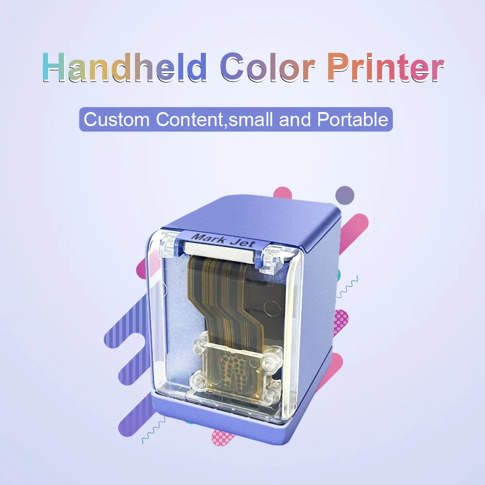 Inkjet Handheld Printer Portable Mobile Mini Color Printers Customized Code Label Symbol Pattern
