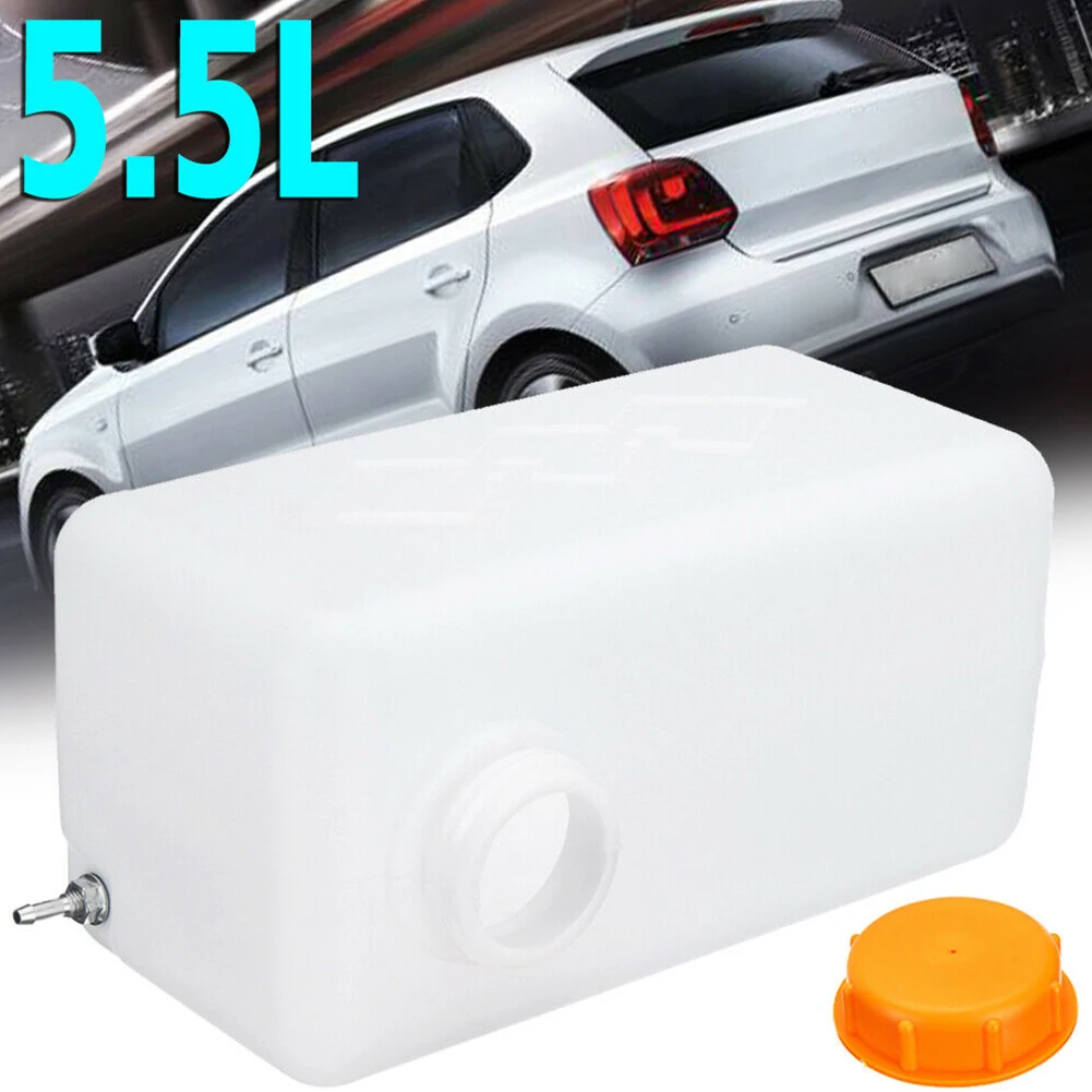 5.5L белый пластиковый стояночный нагреватель канистра для хранения Замена Автомобиля Масляные аксессуары топливный бак бензиновая лодка Универсальный
