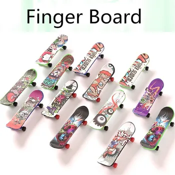 

5Pcs Mini Finger Board Cute Party Children's Fingerboard Alloy Skateboard Boarding Toy Gift High Quality