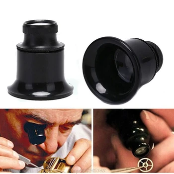 

20X Jewelers Eye Loupe Loop Magnifier Magnifying Glass Watchmakers Jewelry Tools Jy15 20 Dropship