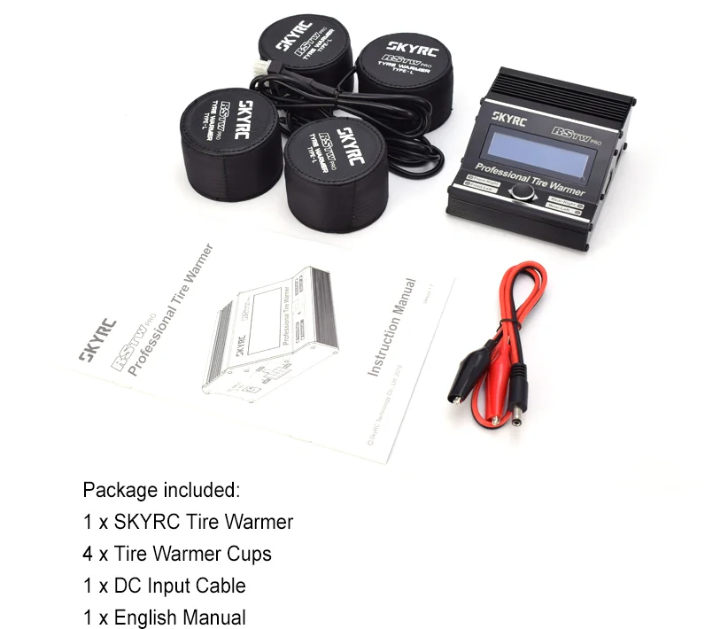 SKYRC Tire Warmer Electronic MCU RSTW Temperature Controlled for 1:10 Electric RC Touring Car Racing Drift Car Parts