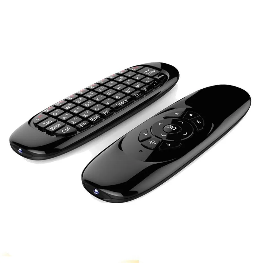 Ouhaobin для c120 2 4G Беспроводная двухсторонняя мультимедийная клавиатура мини Air mouse