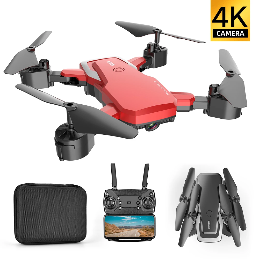 Special Chance for  1PCS Folding Drone HD Aerial Photography 4K Camera Four-axis Aircraft Fixed Height Remote Control H