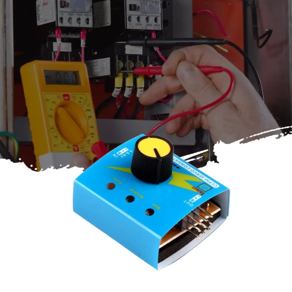 Servo Tester Steering Gear Tester Steering Gear Tester CCPM 3 Mode ESC Servo Motor for RC 2