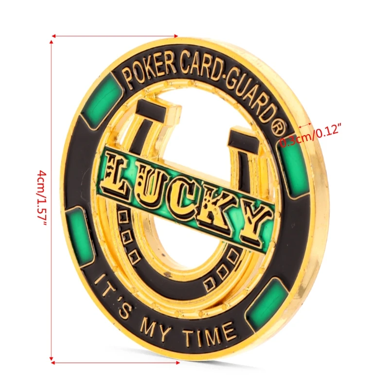 Lucky Poker Card Guard It's My Time Памятная коллекция монет Искусство ремесло подарок