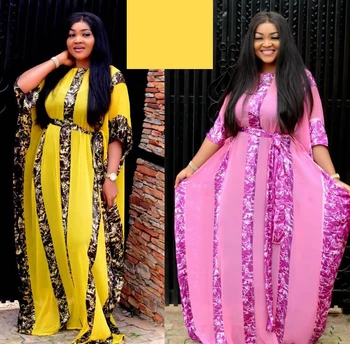 

African Dresses For Women Africa Clothing chiffon Robes Robe Africaine African Clothing Dashiki Fashion Cloth Long Maxi Dress